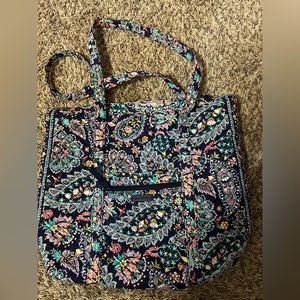 Vera Large Tote in French Paisley